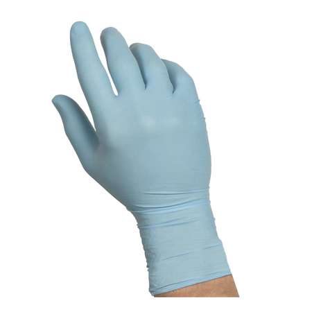 Examgards Nitrile Exam Gloves, Nitrile, Powder-Free, M, 1000 PK, Blue 304340272